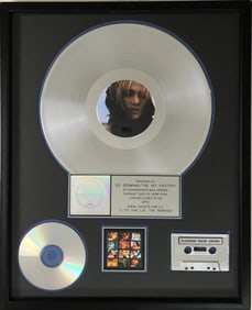 Jennifer Lopez J To Tha L-O! The Remixes RIAA Platinum Album Award