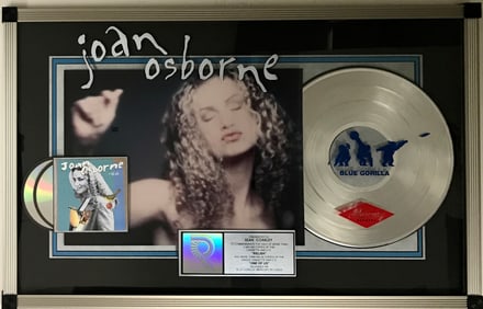 Joan Osborne "One Of Us" RIAA 2x Multi-Platinum Combo Award
