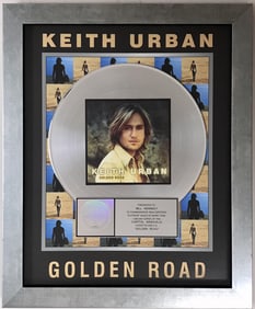 Keith Urban Golden Road RIAA Platinum Album Award
