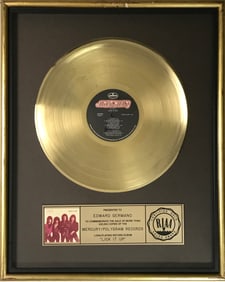 KISS Lick It Up RIAA Gold Album Award