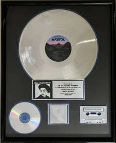 Lisa Stansfield Affection RIAA Platinum Album Award
