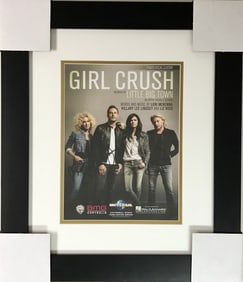 Little Big Town Signed "Girl Crush" Sheet Music