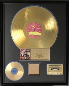 Living Colour Time's Up RIAA Gold LP Award