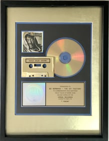 Luther Vandross I Know RIAA Gold Album Award
