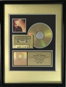 Marc Cohn self-titled debut RIAA Gold Album Award