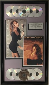 Mariah Carey debut and Emotions Columbia Records Award