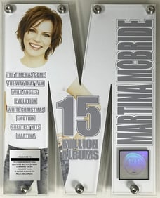 Martina McBride RIAA 15x Platinum Award - NEW
