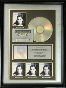Michael Bolton Time, Love & Tenderness RIAA 4x Multi-Platinum Album Award