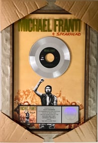 Michael Franti & Spearhead "Say Hey (I Love You)" RIAA 2x Multi-Platinum Single Award -NEW