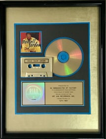 Montell Jordan Let's Ride RIAA Gold Album Award