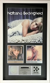 Natasha Bedingfield "Unwritten" RIAA 4x Multi-Platinum Combo Award