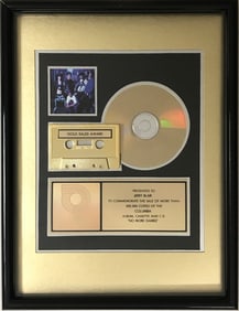 New Kids On The Block No More Games RIAA Gold Album Award