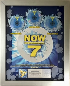 NOW 7 Multi-Artist RIAA 3x Multi-Platinum Award