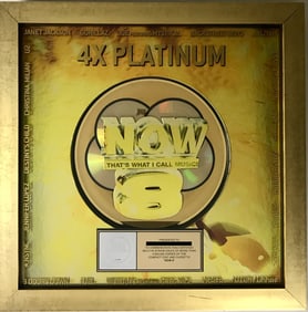 NOW 8 Multi-Artist 4x Multi-Platinum Award