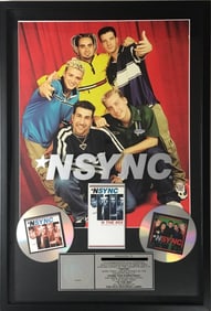 NSYNC Debut Album RIAA 6x Multi-Platinum Combo Award