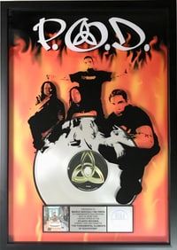 P.O.D. The Fundamental Elements of Southtown RIAA Platinum Album Award