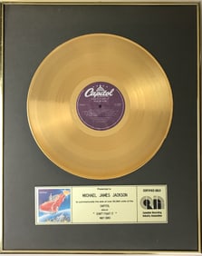 Red Rider Don't Fight It CRIA Gold Album Award