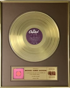 Red Rider As Far As Siam CRIA Gold Album Award