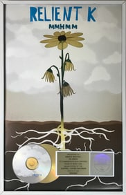Relient K Mmhmm RIAA Gold Album Award