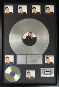 Ricky Martin debut RIAA 7x Multi-Platinum Album Award
