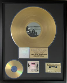 Saliva Every Six Seconds RIAA Gold Album Award