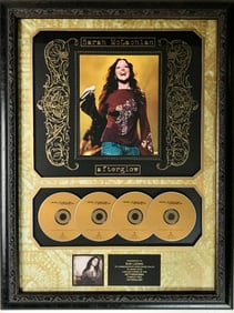 Sarah McLachlan Afterglow 4M Sold Nettwork/BMG Album Award