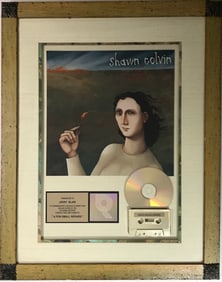 Shawn Colvin A Few Small Repairs RIAA Gold Album Award