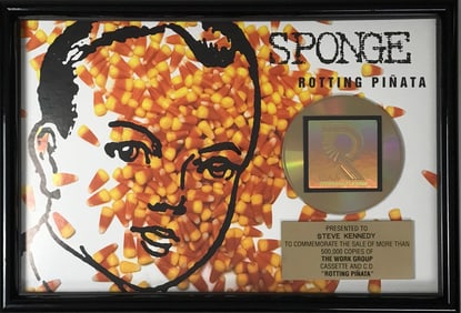 Sponge Rotting Pinata RIAA Gold Album Award