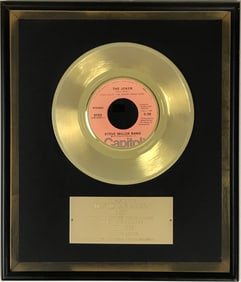 Steve Miller Band "The Joker" 1974 Capitol Records Award