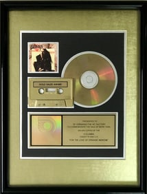 Steve Perry For The Love Of Strange Medicine RIAA Gold Album Award