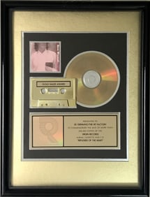 Steve Winwood Refugees Of The Heart RIAA Gold Album Award