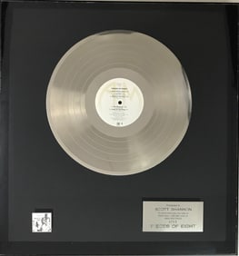 Styx Pieces Of Eight early 80s A&M Records Award