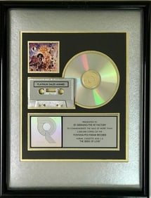Tears For Fears The Seeds Of Love RIAA Platinum Album Award