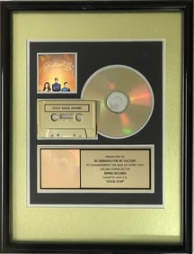 The B-52s Good Stuff RIAA Gold Album Award