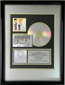 The Beavis and Butt-Head Experience RIAA Platinum Album Award