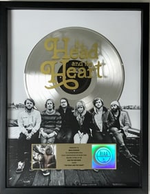 The Head And The Heart debut RIAA Gold Album Award