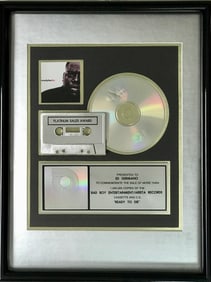 The Notorious B.I.G. Ready To Die RIAA Platinum Album Award