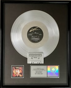 TLC "Ain't 2 Proud 2 Beg" RIAA Platinum Maxi-Single Award