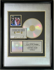 TLC "Waterfalls" RIAA Platinum Single Award