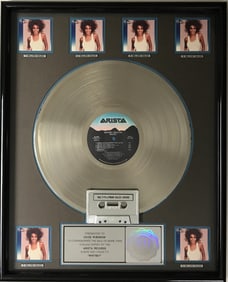 Whitney Houston"Whitney" RIAA 6x Multi-Platinum Award