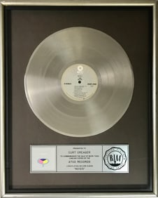 Yes 90125 RIAA Platinum Album Award