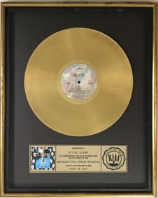 Def Leppard High 'n' Dry RIAA Gold Award to Steve Clark - RARE