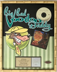 Big Bad Voodoo Daddy Americana Deluxe RIAA Gold Award