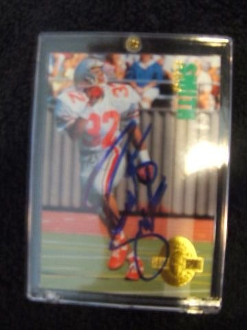 ROBERT SMITH CARD 1993: ROBERT SMITH CLASSIC 4 SPORT SIGNED CARD