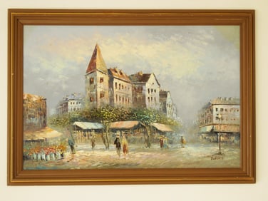 Burnett ( Vintage Antique  ) Boulevard ( Paris )