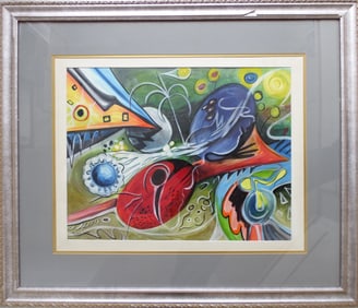 Rudolf Bauer :   Untitle