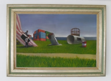 Jeffrey Edson Smart ( Untitle )