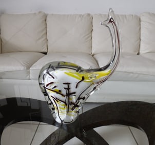 Vintage Murano Elephant