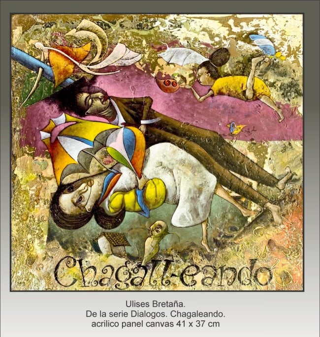 Ulises Bretana Hevia ....Title : From the series Dialogues (Chagaleando)