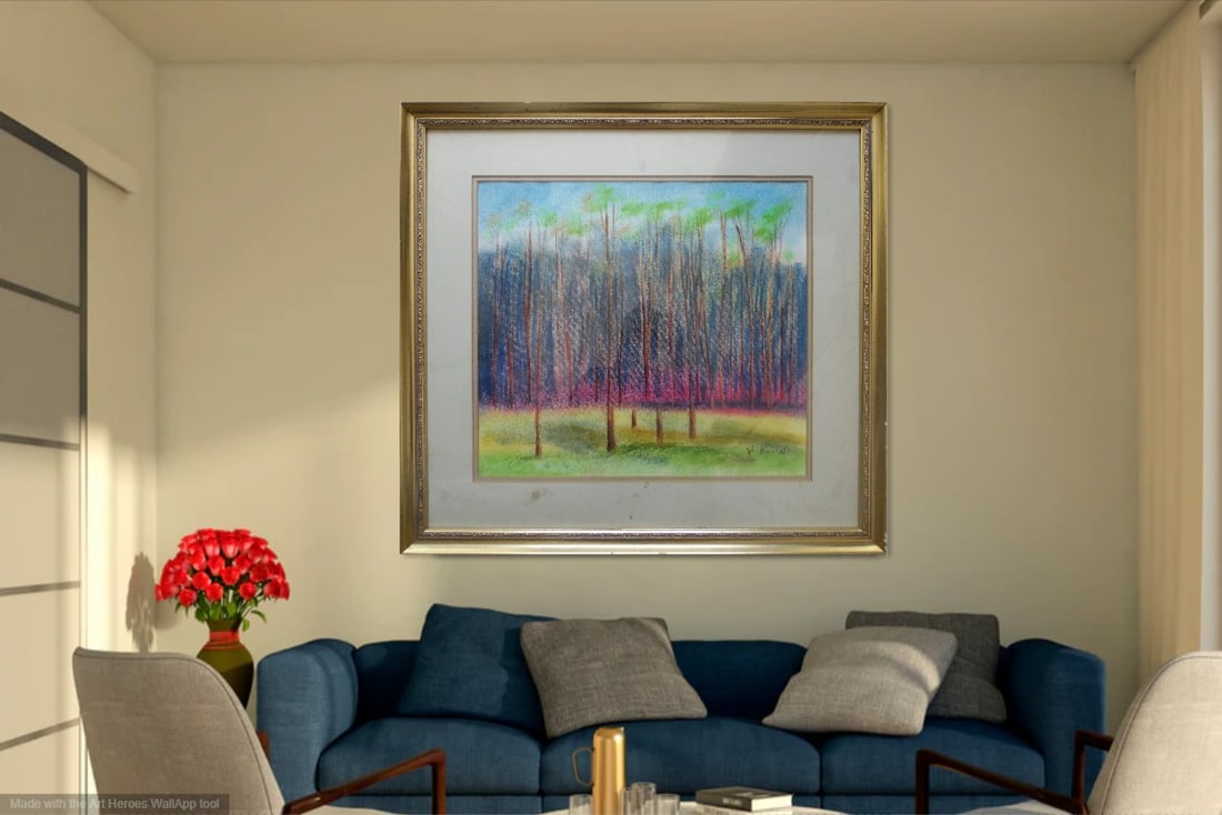 Wolf Kahn : Untitle (1 of 6)